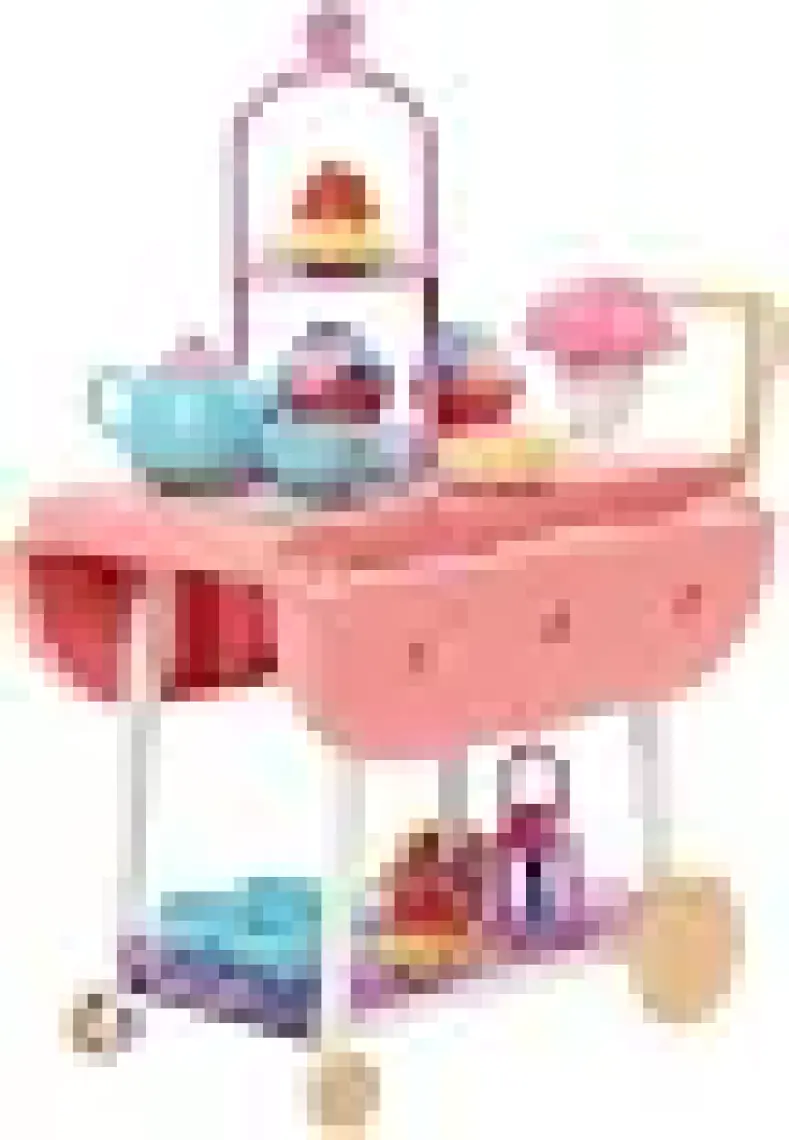 My First Barbie - İlk Barbie Bebeğim Çay Partisi Oyun Seti, 3 yaş ve üzeri, HMM65