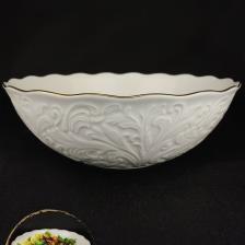 Rosen Porselen Yuvarlak Kase 24 Cm Gold Yaldızlı – Srn-24 C320.045