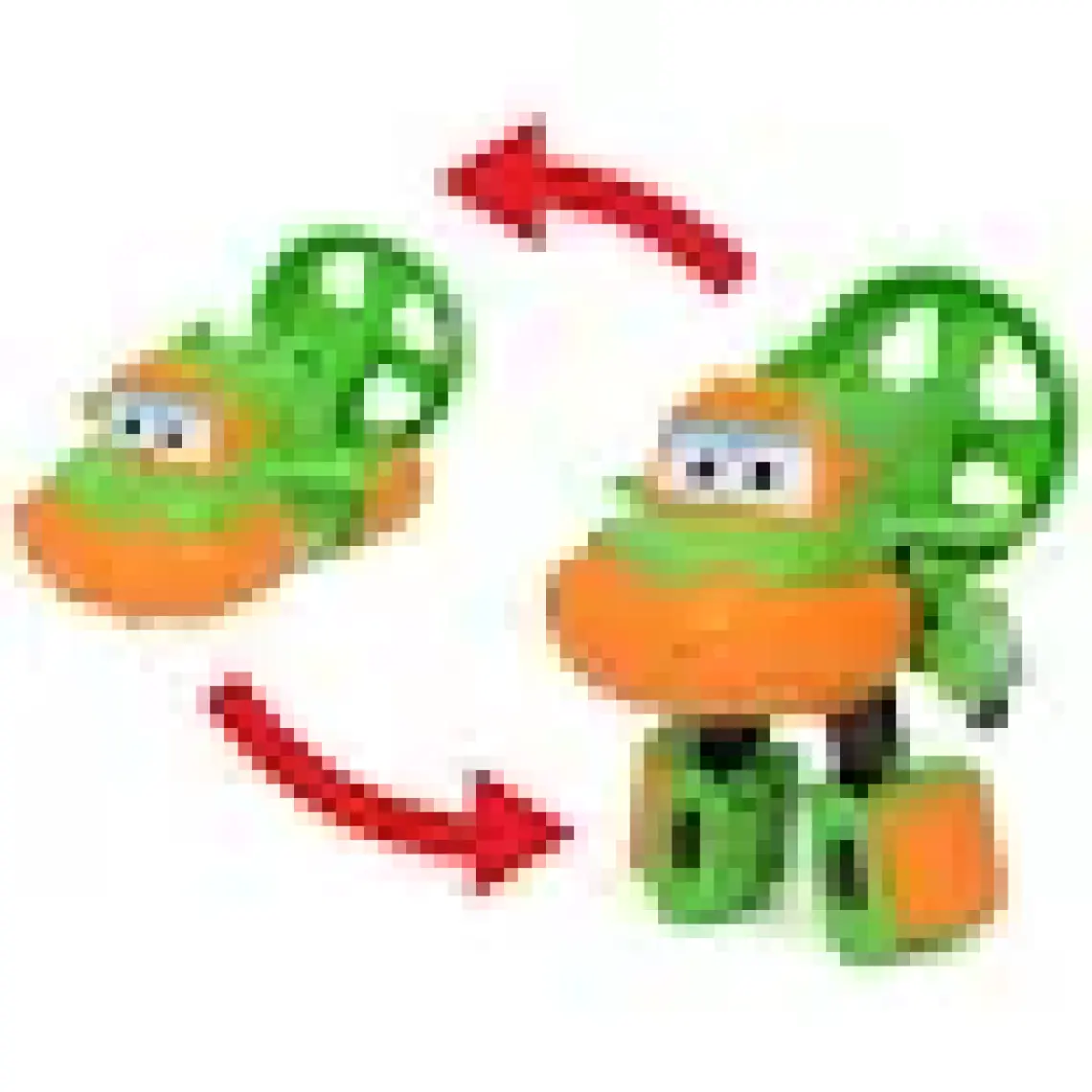Harika Kanatlar Dönüşen Swampy