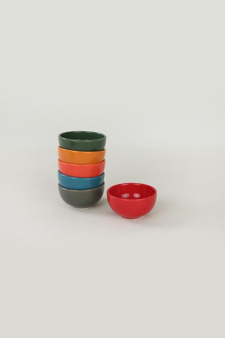 Mix Bulut Mini Çerezlik / Sosluk 8 Cm 6 Adet