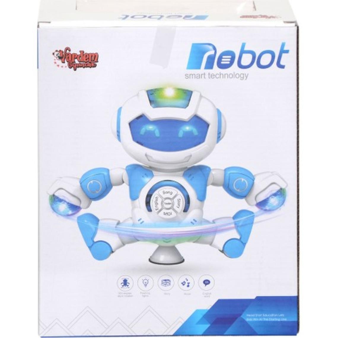 Vardem Oyuncak LZH-99444-7  Müzikli ve Işıklı Projeksiyonlu Robot