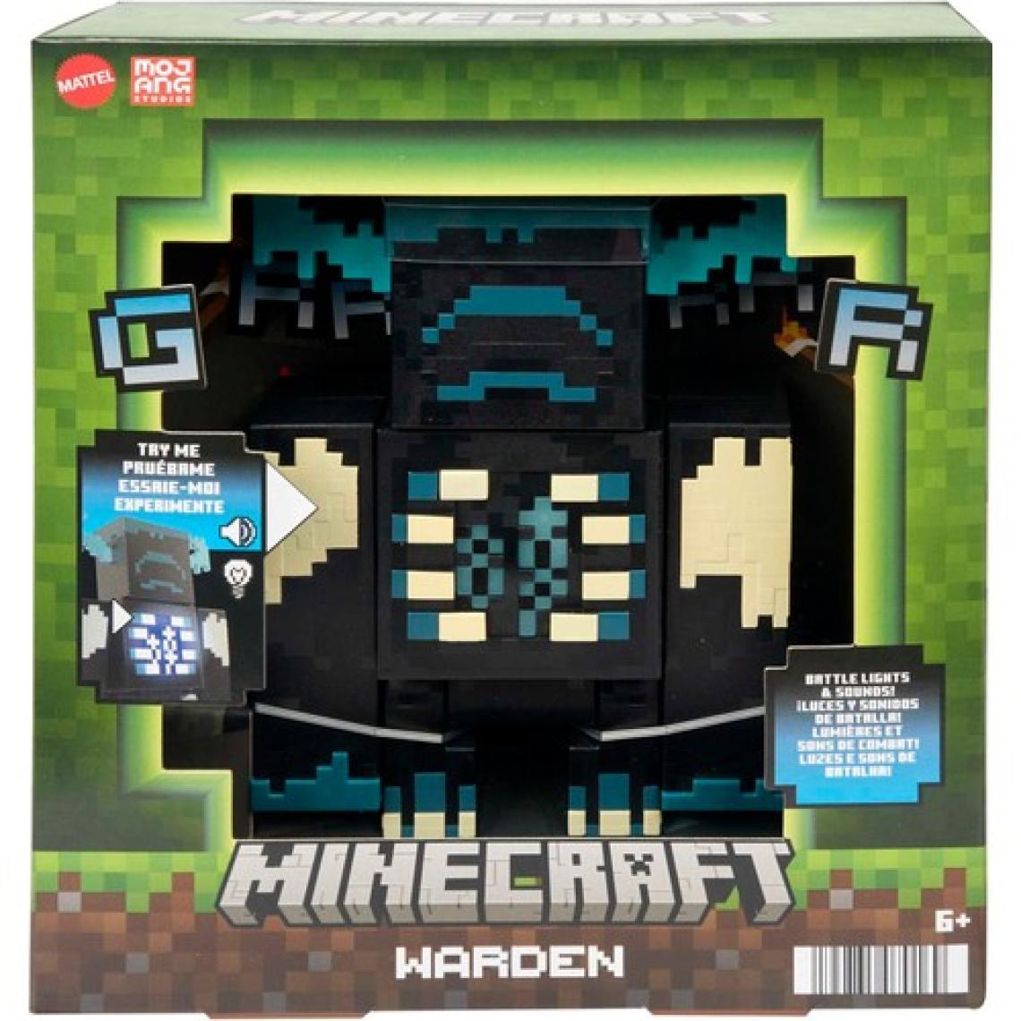 Minecraft Warden Figürü, 6 yaş ve üzeri, HHK89