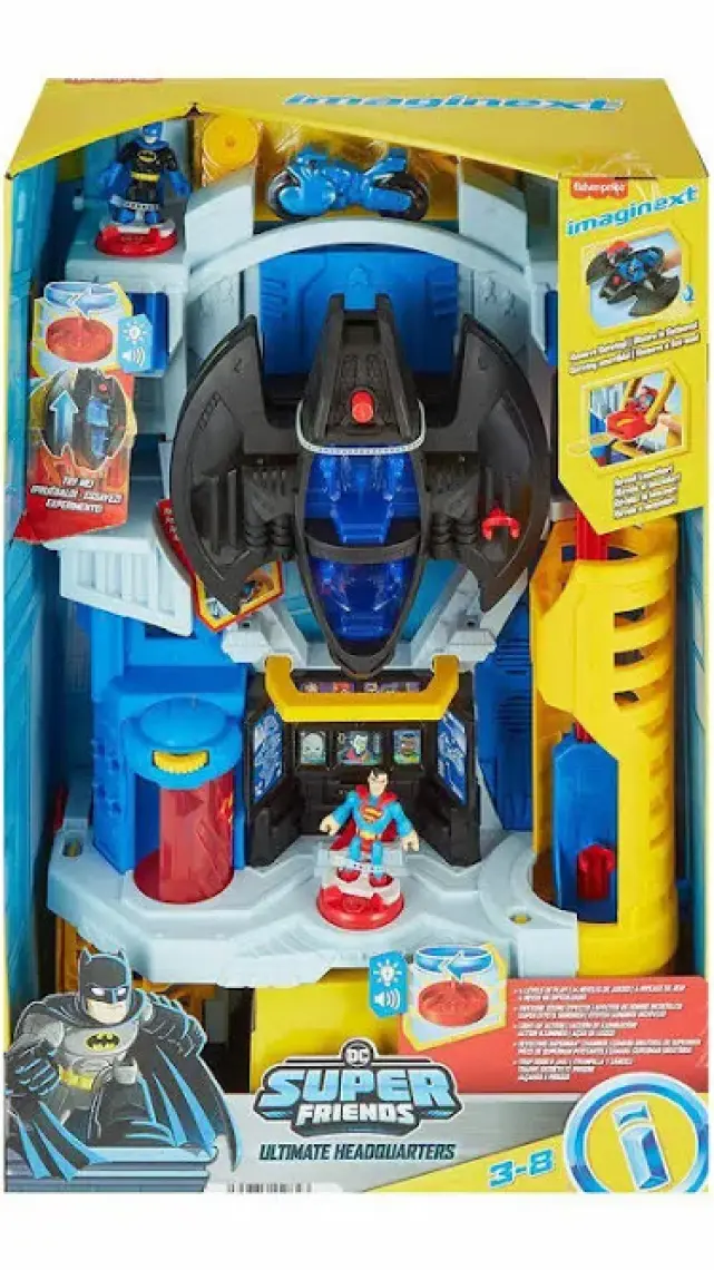 Mattel HNW08 Imaginext® Dc Super Friends™ultimate Hq Macera Seti