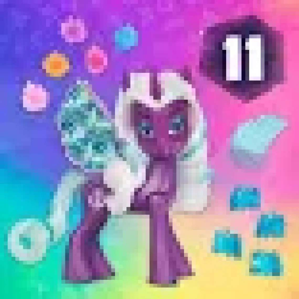 My Little Pony Kanat Sürprizi F6346 F6447 Opaline Arcana