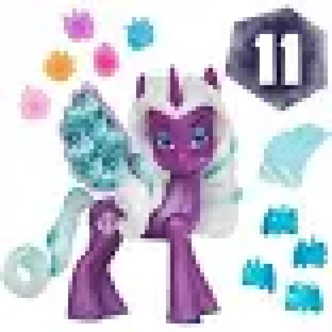 My Little Pony Kanat Sürprizi F6346 F6447 Opaline Arcana