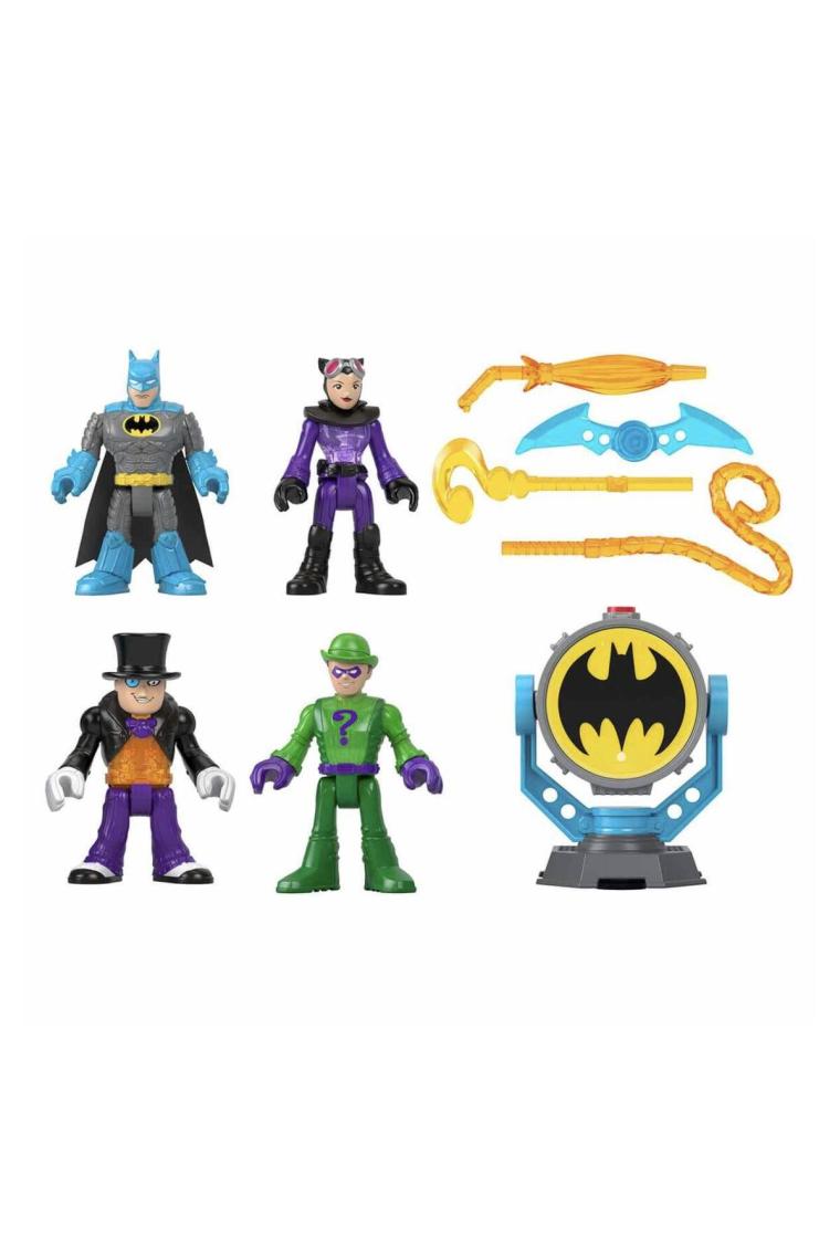 Imaginext Dc Super Friends Bat-Tech Bat-Signal Figür Seti HFD47