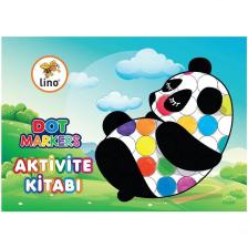 Mini Dot Markers 6 Renk Yıkanabilir +aktivite Boyama Kitabı Seti