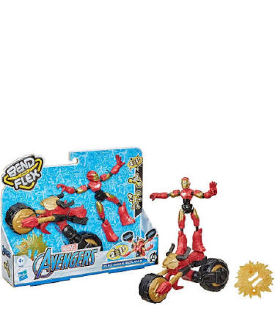 Avengers Bend & Flex Iron Man ve Motosikleti