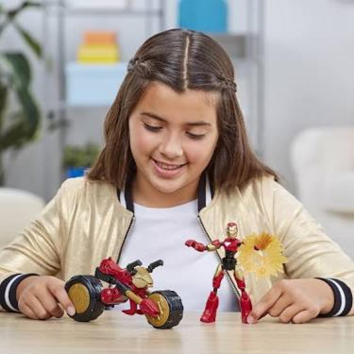 Avengers Bend & Flex Iron Man ve Motosikleti