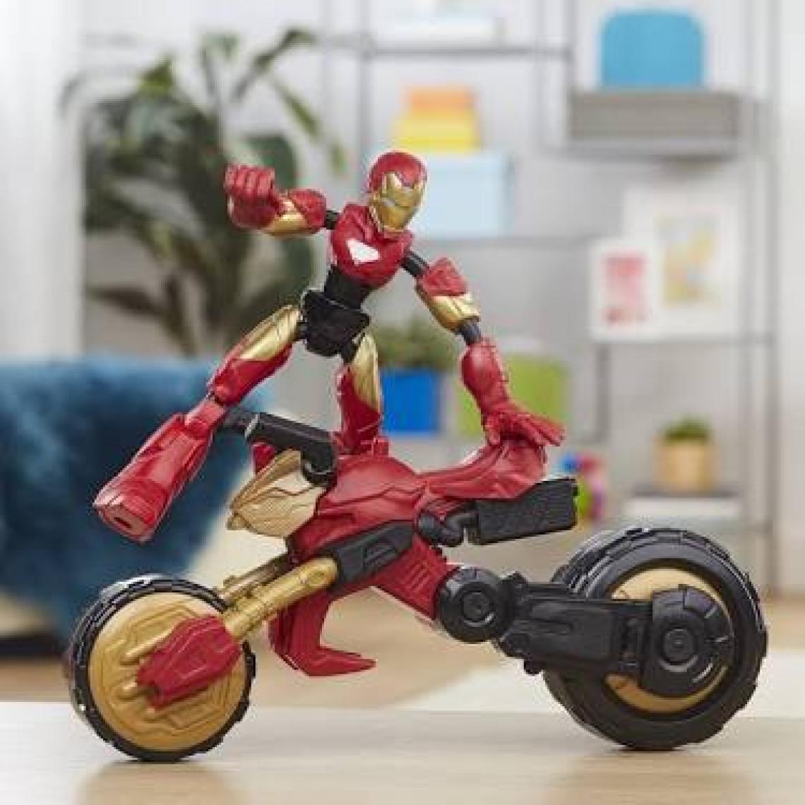 Avengers Bend & Flex Iron Man ve Motosikleti