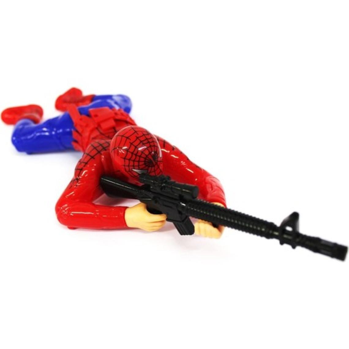 Kids Sesli Yerde Sürünen Asker Spiderman Oyuncak