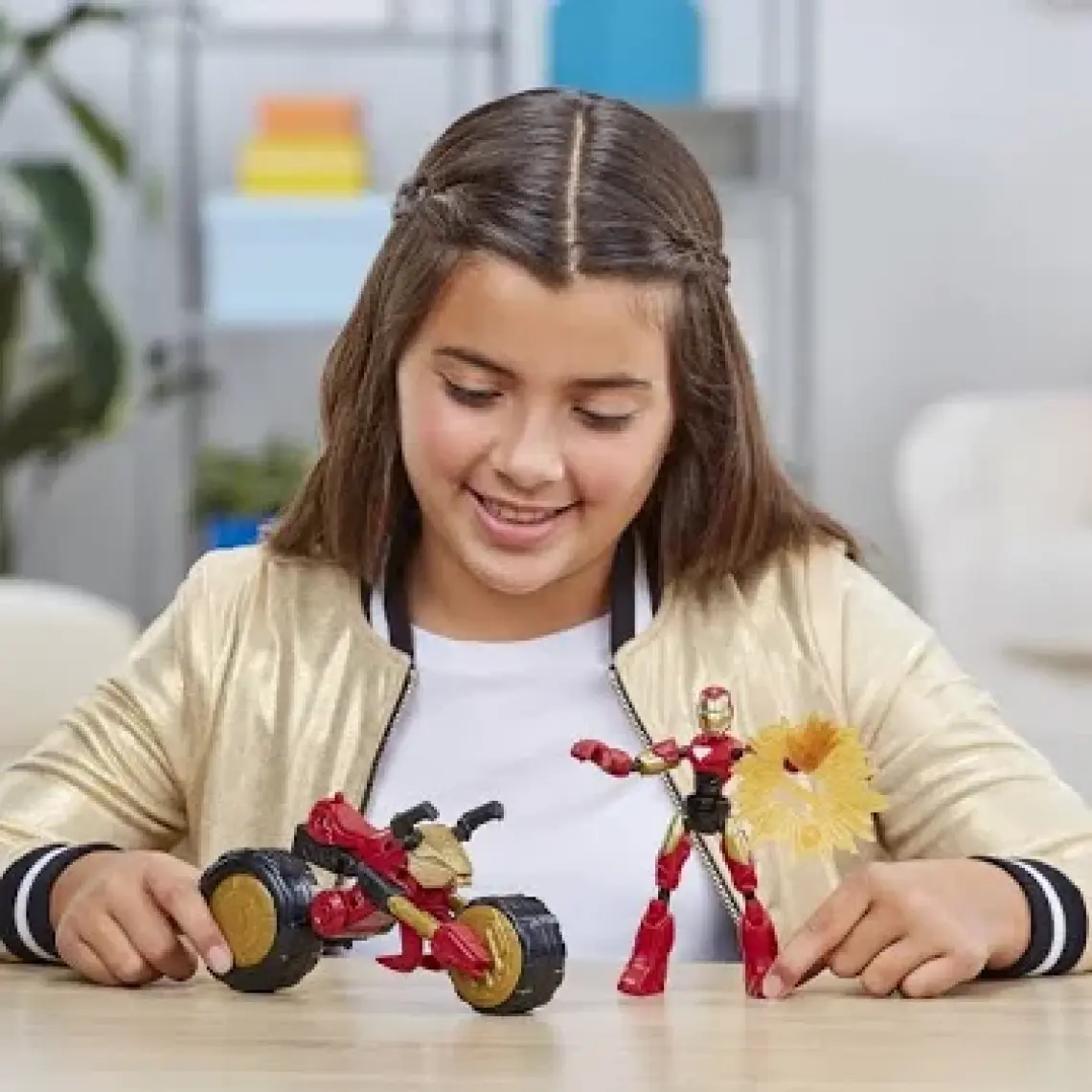 Avengers Bend & Flex Iron Man ve Motosikleti