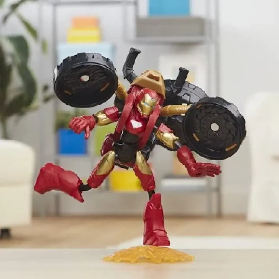 Avengers Bend & Flex Iron Man ve Motosikleti