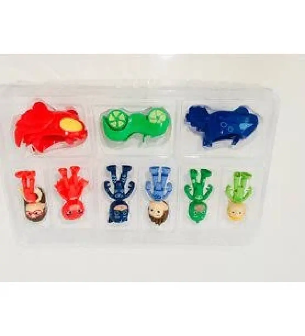 Pj Masks Pj Maskeliler Oyuncak Araba 9parça  Set
