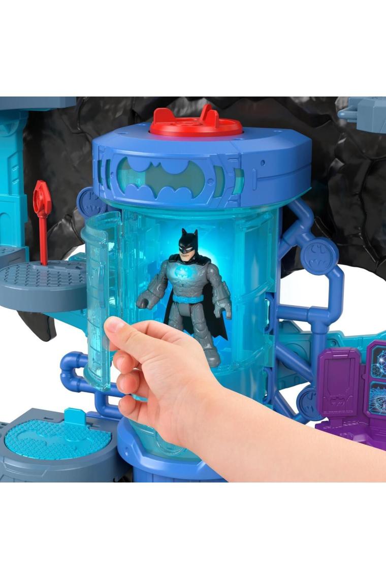 Imaginext Dc Super Friends Bat-Tech Batcave Oyun Seti, Işıklı ve Sesli, 3-8 Yaş Arası Çocuklar Için Uygundur GYV24