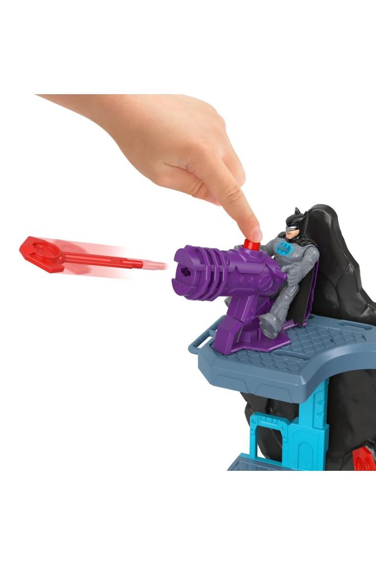 Imaginext Dc Super Friends Bat-Tech Batcave Oyun Seti, Işıklı ve Sesli, 3-8 Yaş Arası Çocuklar Için Uygundur GYV24