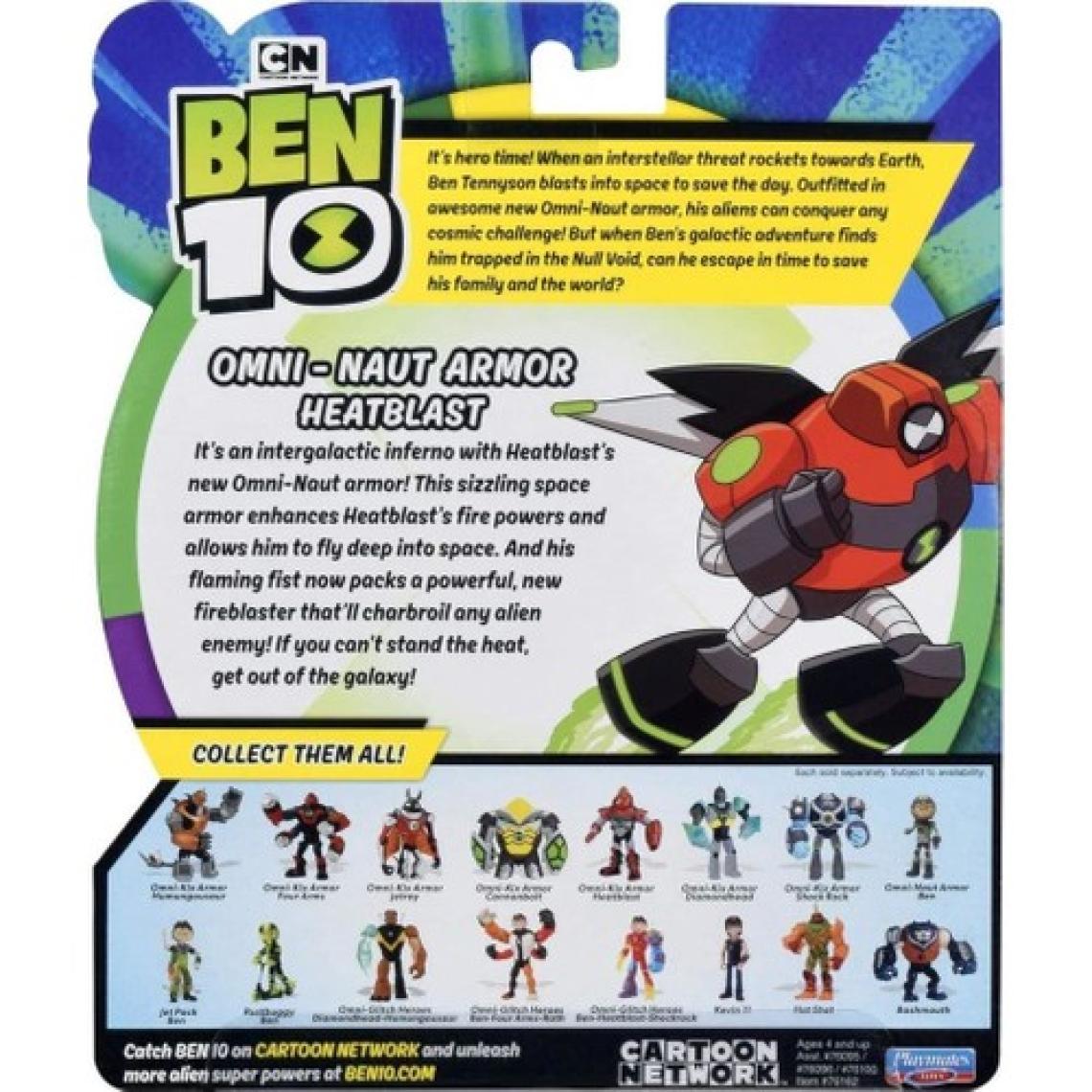 Ben 10 Aksiyon Figürleri  Omni Naut Armor Heatblast