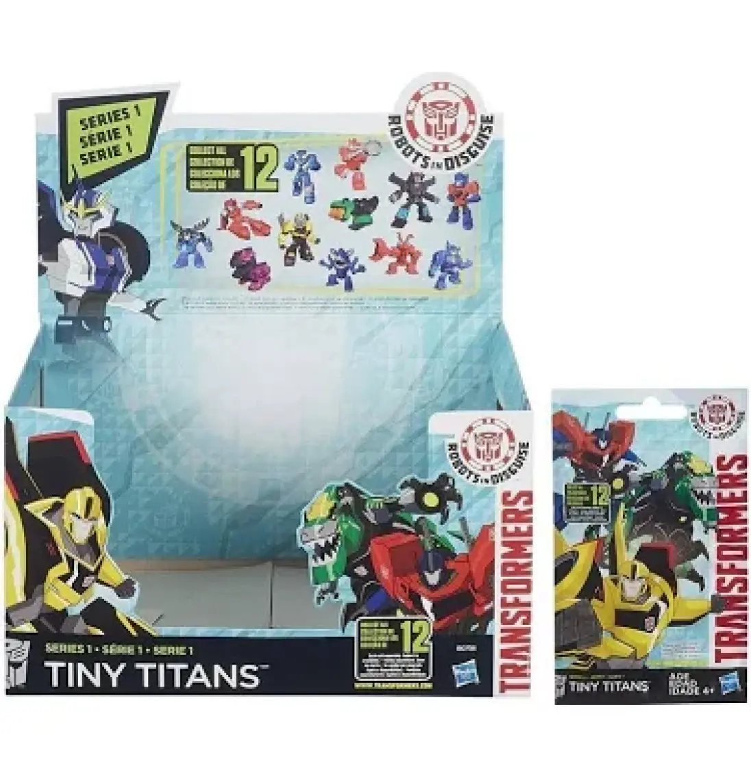 Transformers Robots İn Disguise Tiny Titans Serie 1 Sürpriz Figür
