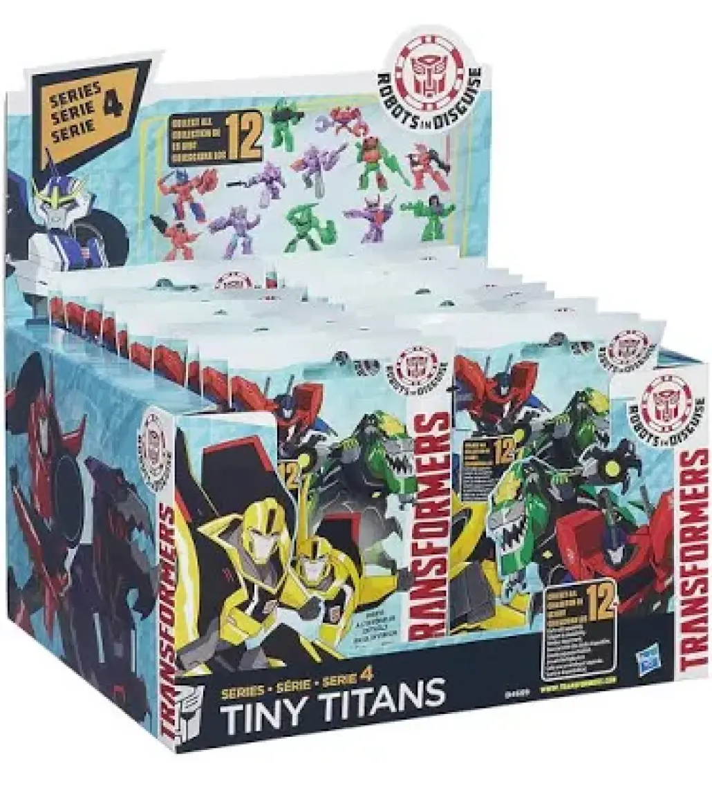 Transformers Robots İn Disguise Tiny Titans Serie 1 Sürpriz Figür
