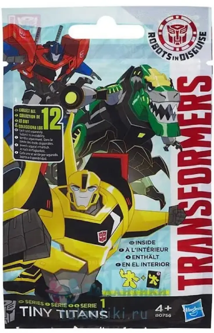 Transformers Robots İn Disguise Tiny Titans Serie 1 Sürpriz Figür