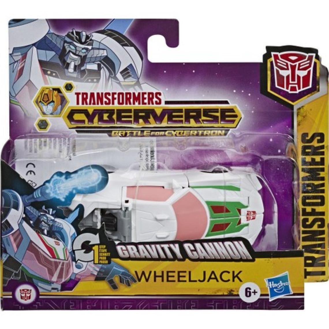 Hasbro Transformers Cyberverse Tek Adımda Dönüşen Figür - Wheeljack Action Attackers
