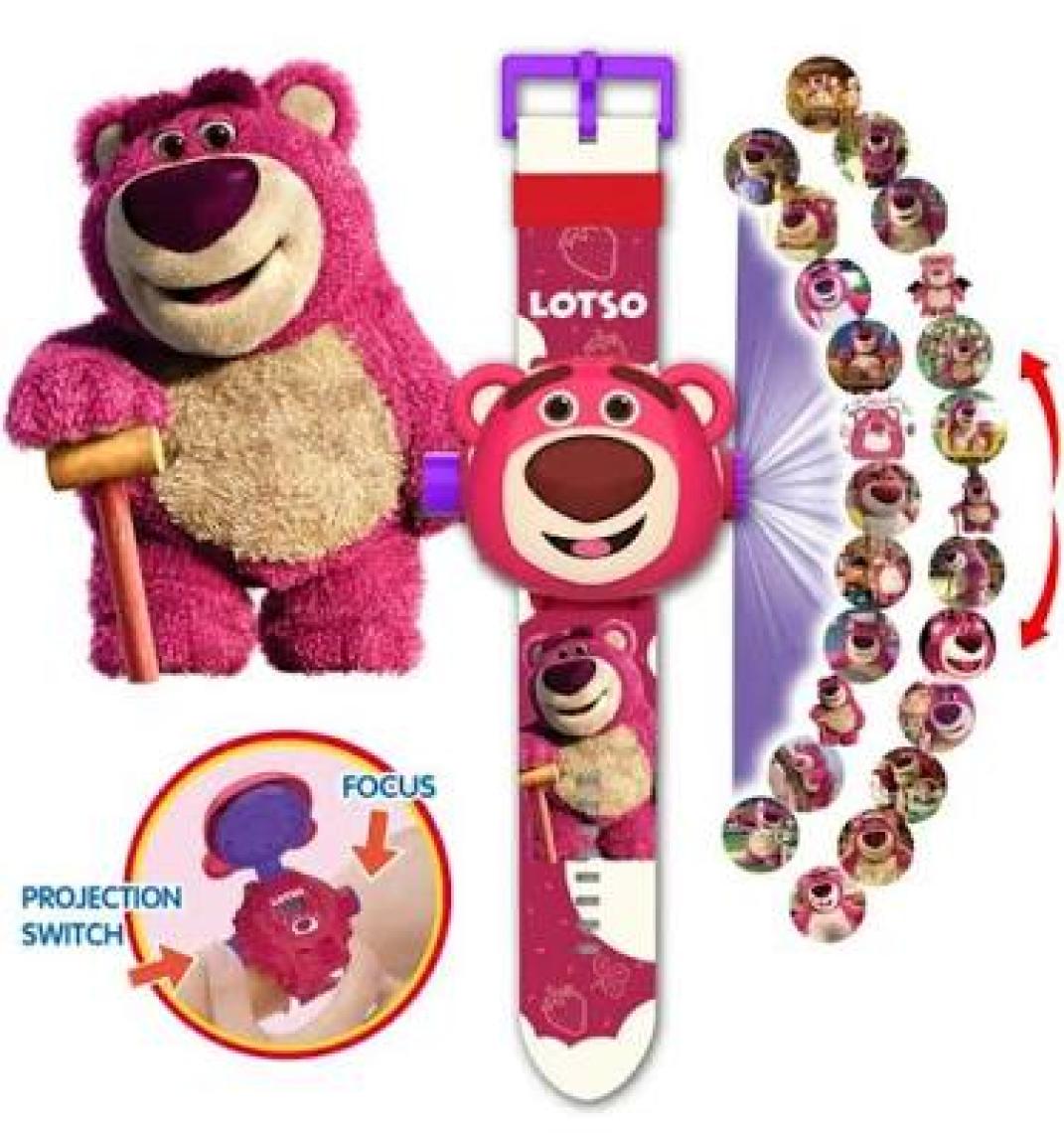 Kumik Lotso Figürlü Projeksiyon , 24 Farklı Karakteri Duvara Yansıtır