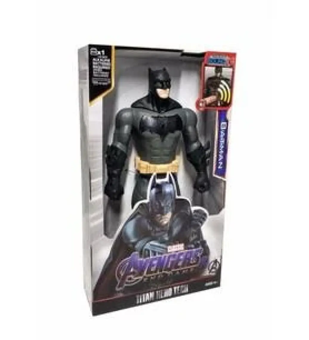 Batman Avengers Batman Oyuncak 30 cm Işıklı Sesli Figür Batman Oyun