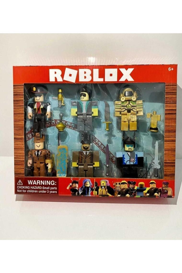 Roblox Oyuncak Store Roblox Oyuncak Figürleri Büyük Set Figür Set 6'lı