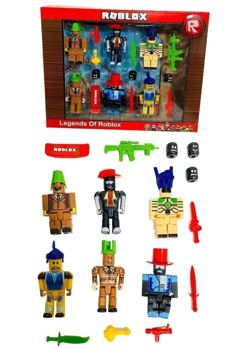 Roblox Oyuncak Store Roblox Oyuncak Figürleri Büyük Set Figür Set 6'lı