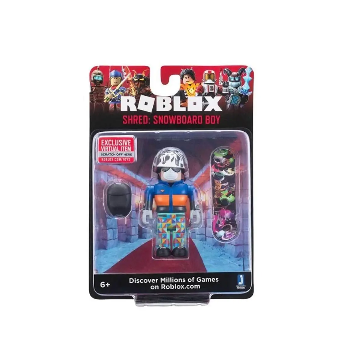 Roblox Figür Paketi W6 RBL27000 Shred: Snowboard Boy