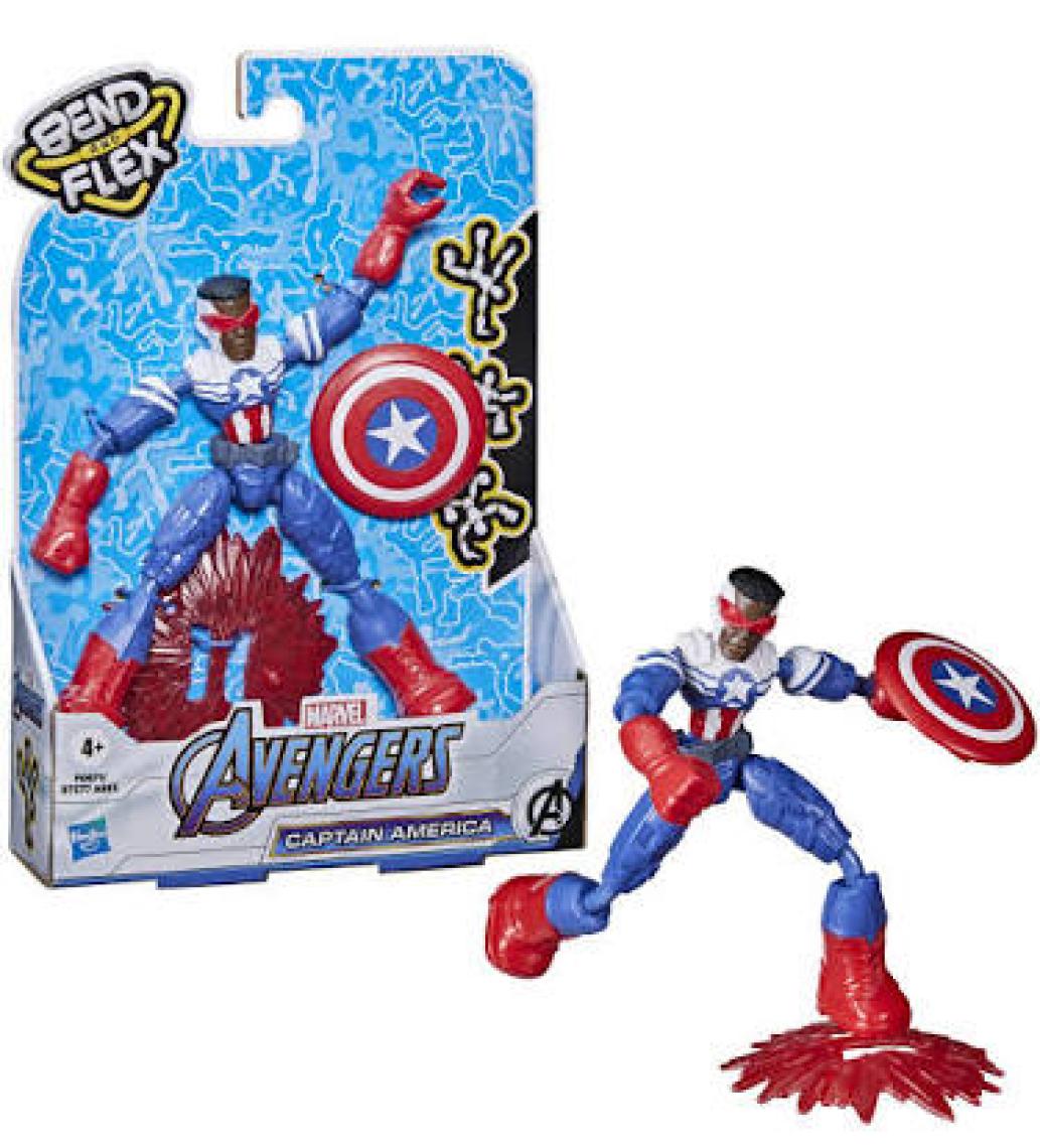 Hasbro Marvel Avengers Avengers Bend & Flex Captain Marvel Figür