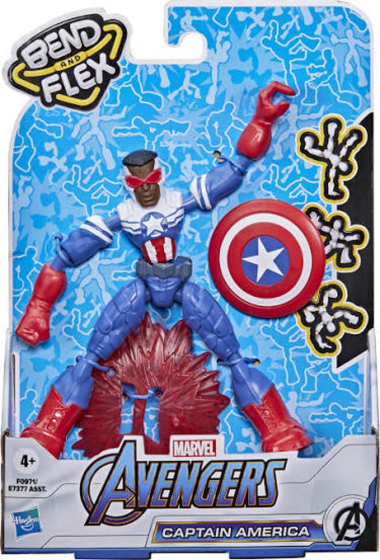 Hasbro Marvel Avengers Avengers Bend & Flex Captain Marvel Figür