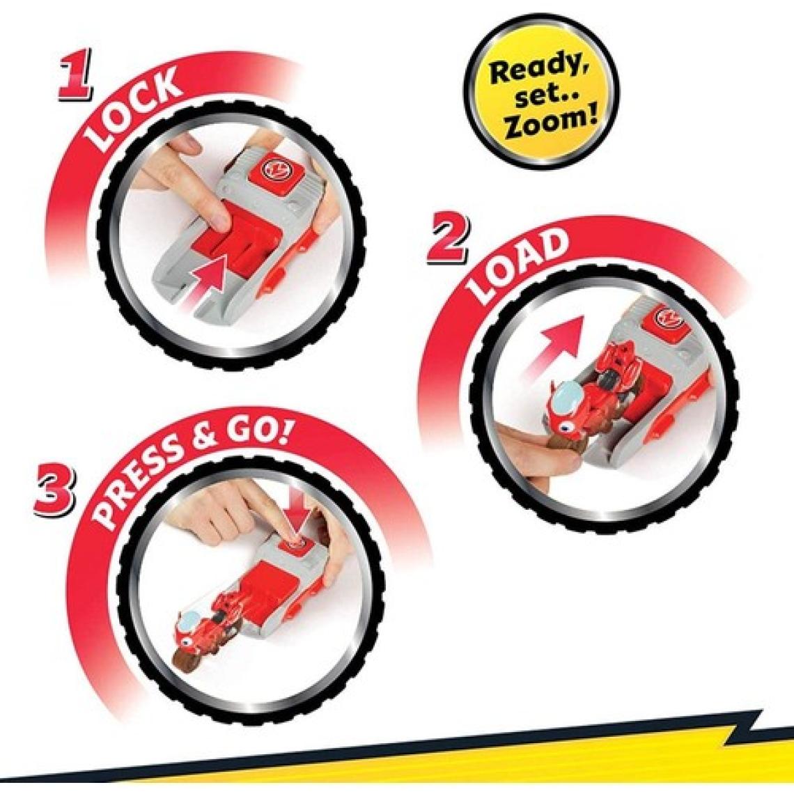 Tomy Ricky Zoom Bas Fırlat Set-Go Ricky TRZ20039