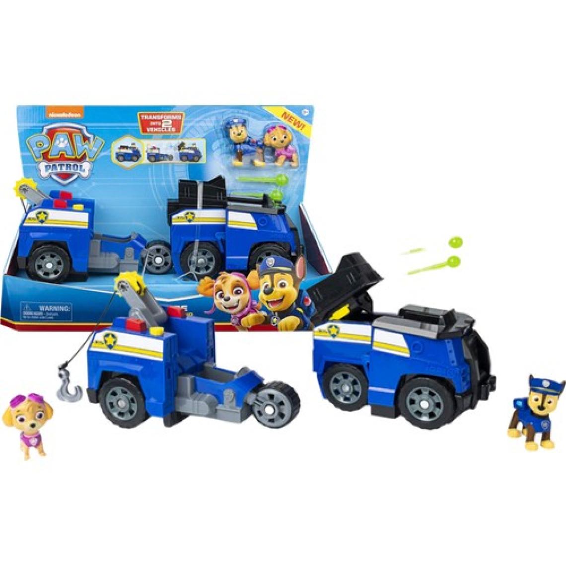 Paw Patrol 2 Si 1 Arada Dönüşebilen Araçlar