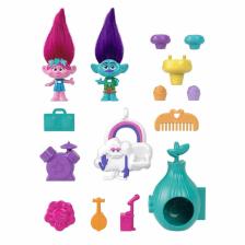 Polly Pocket Trolls Kompakt Set HKV39 Lisanslı Ürün