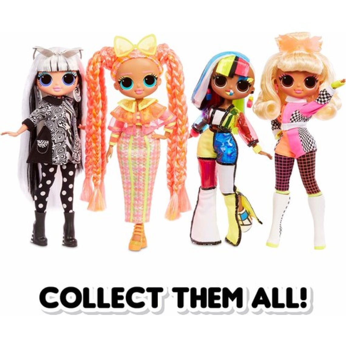 L.O.L. Surprise OMG Lights Çok Gizli Bebekler Neon 15 Sürpriz - Dazzle