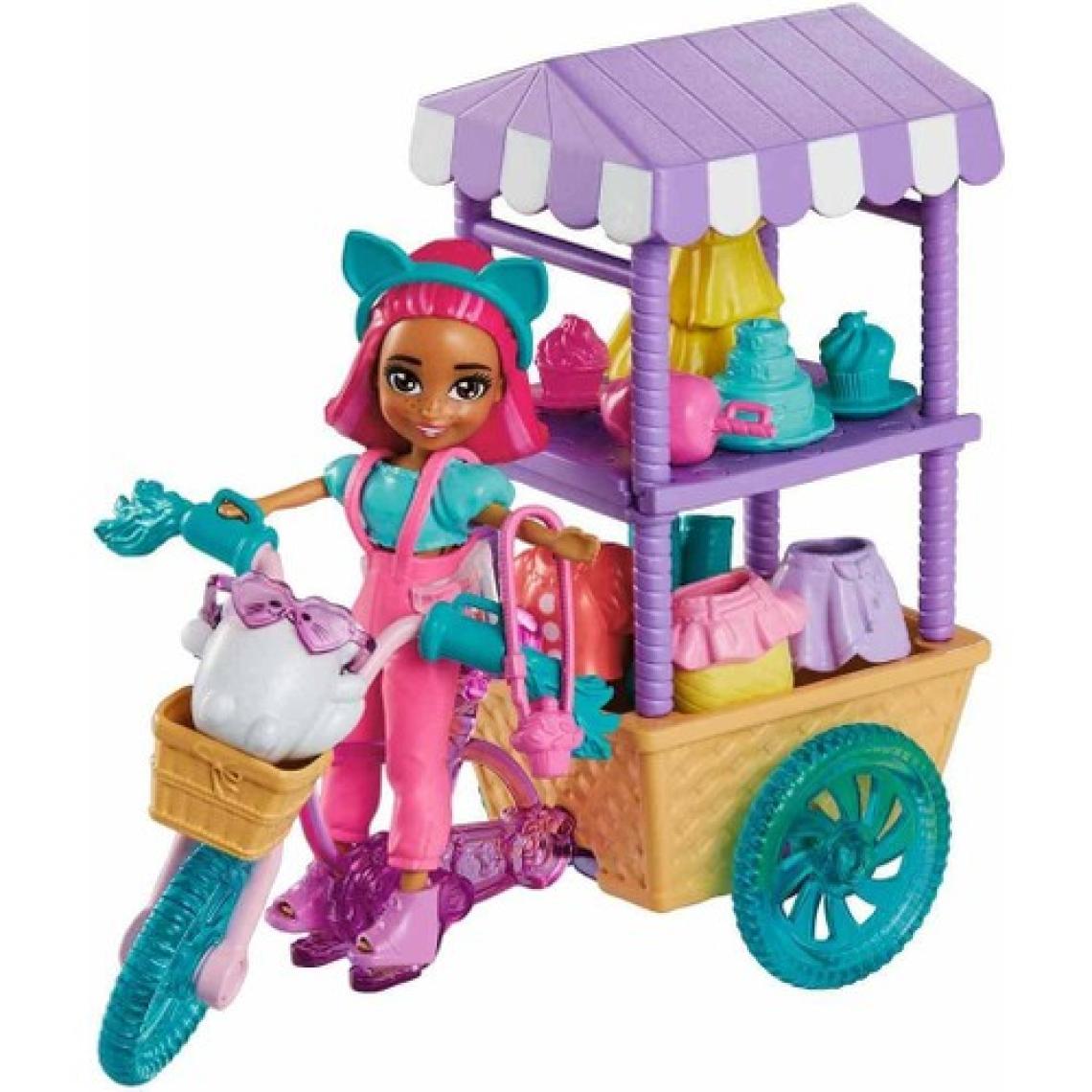 Polly Pocket Bisiklet Dolusu Moda: Margot (10 Cm), Tatlılar, Giysiler ve Aksesuarlar, 25'Ten Fazla Parçasıyla, 4 Yaş ve Üzeri İçin Hediye Hhx76