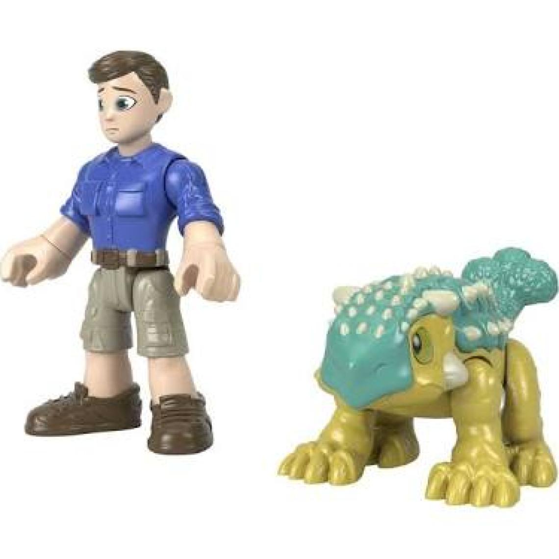 Imaginext Jurassic World Dinozor Figürleri FMX92 - Camp Cretaceous 2'li Figür