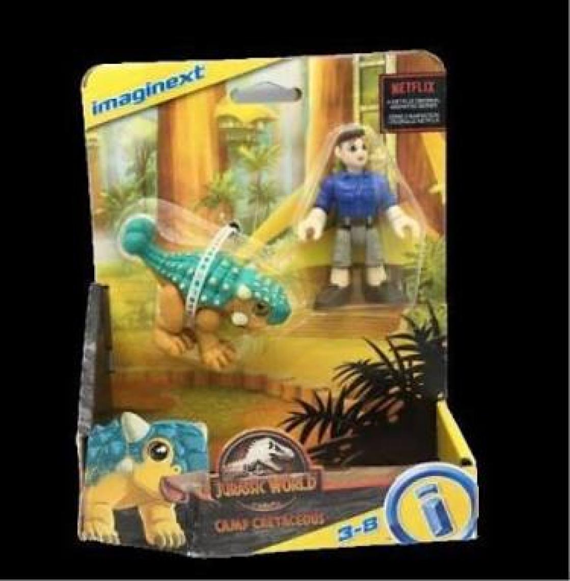 Imaginext Jurassic World Dinozor Figürleri FMX92 - Camp Cretaceous 2'li Figür