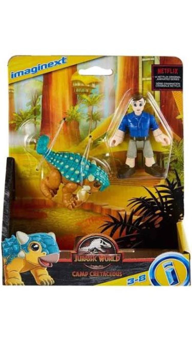 Imaginext Jurassic World Dinozor Figürleri FMX92 - Camp Cretaceous 2'li Figür