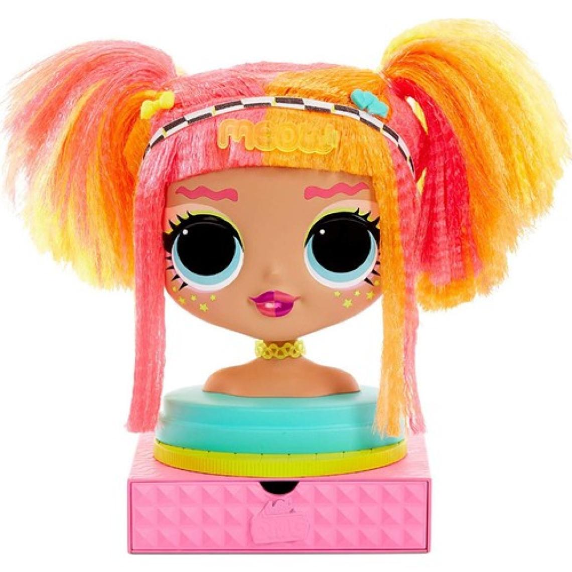 L.O.L. Surprise OMG Çok Gizli Bebekler L.O.L. Büst Styling Head Neonlicious