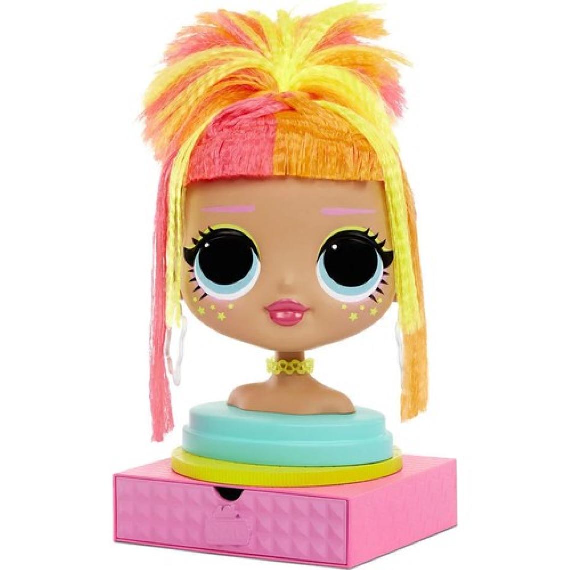 L.O.L. Surprise OMG Çok Gizli Bebekler L.O.L. Büst Styling Head Neonlicious
