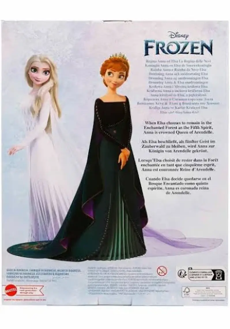 Dısney Karlar Ükesi Prensesleri Anna ve Elsa (2'li