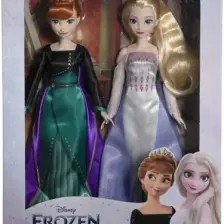 Dısney Karlar Ükesi Prensesleri Anna ve Elsa (2'li