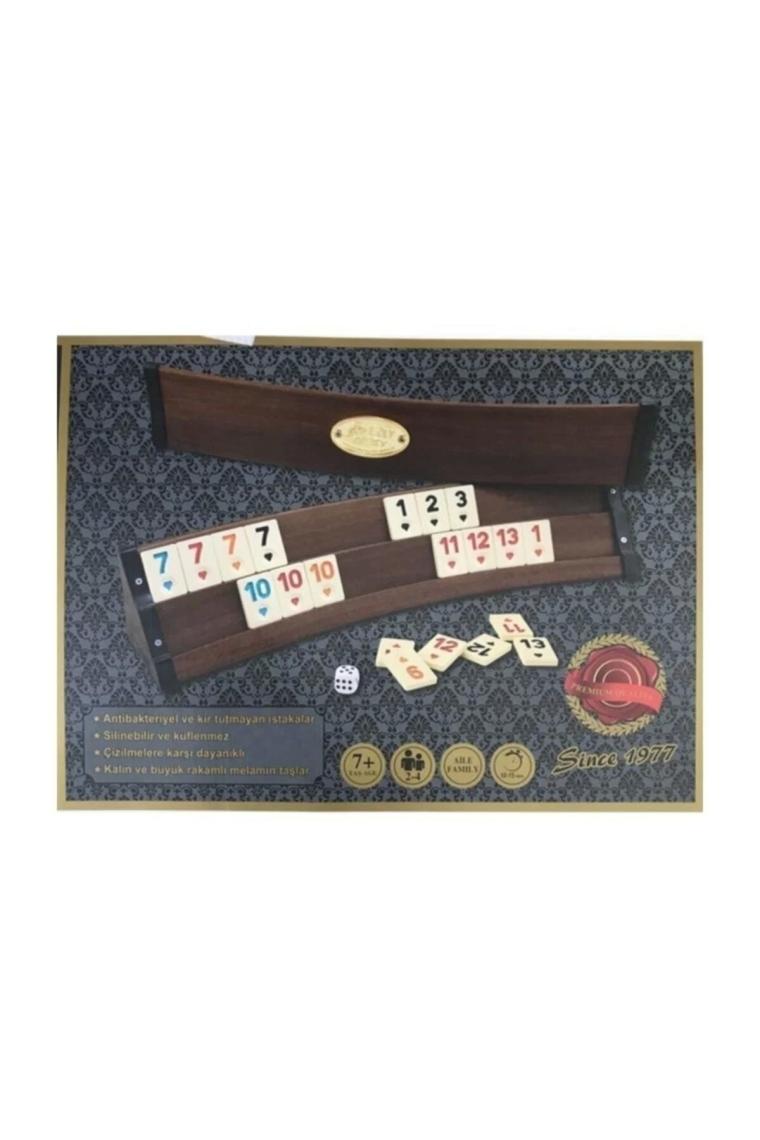 101 Oval Ahşap Okey Takımı 1010839