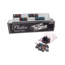 Platin Plastik Okey Takımı