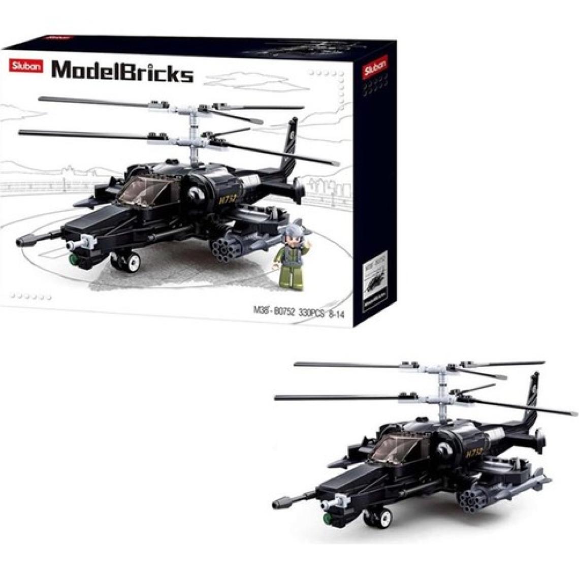 Sluban Siyah Köpekbalığı Helikopter 330 Parça