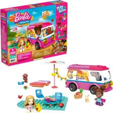 MEGA Construx™ Barbie'nin MEGA Karavanı; 70 Yapı Parçası Ve Kalp Şekilli 1 Adet Zemin Dahil; Gwr35