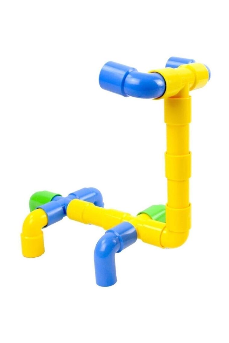 King Kids Tekerlekli Boru Parçalı Setler 72 Parça