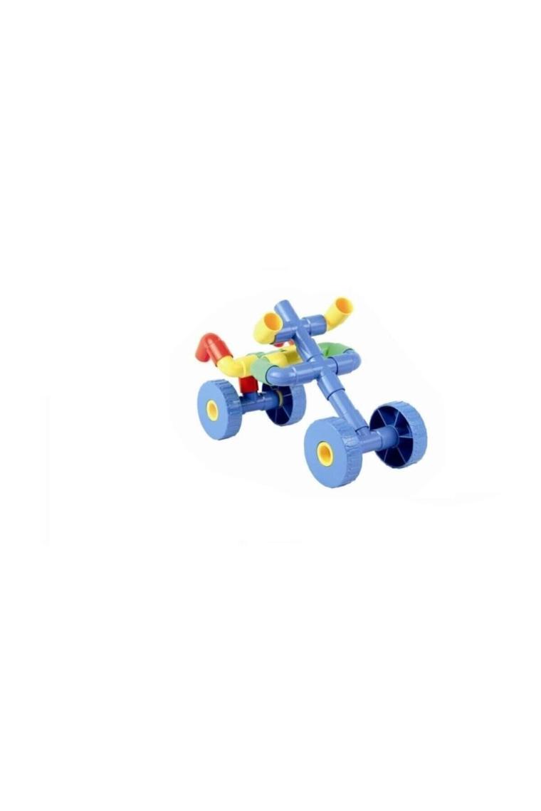 King Kids Tekerlekli Boru Parçalı Setler 72 Parça
